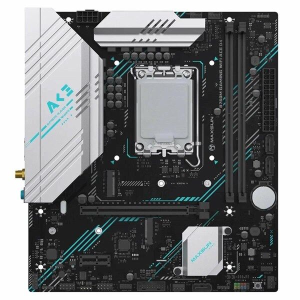 MAXSUN B760M GAMING WIFI6E ACE DDR5 HDMI PCIE 5.0 1700P MATX