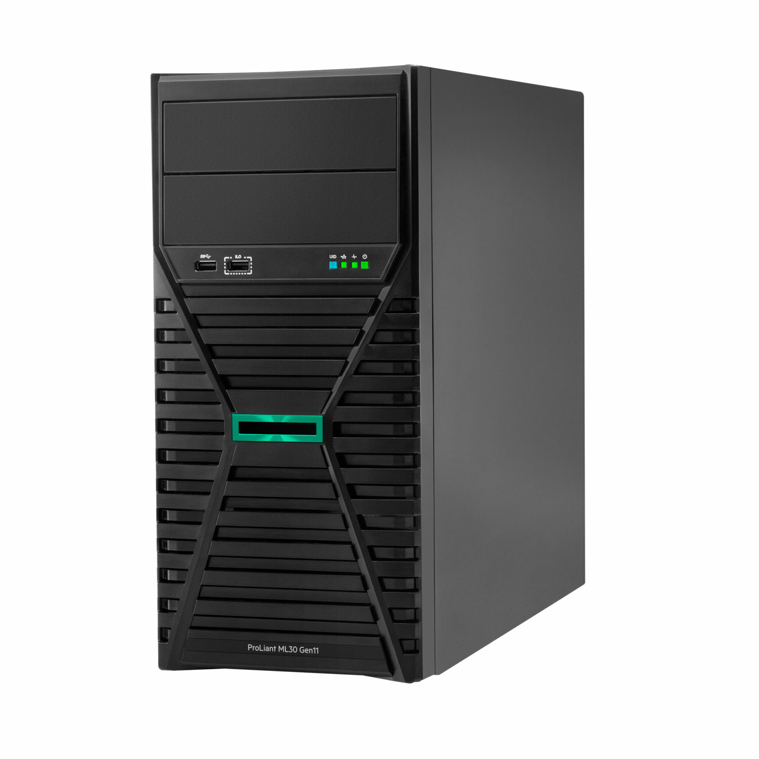 HPE ML30 GEN11 P71385-425 E2414-64GB DDR5 UDIMM-2X480GB SSD-2X1TB SATA Tower Sunucu (10469)