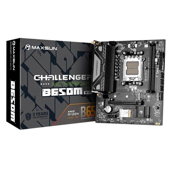 MAXSUN CHALLANGER B650M-V2 DDR5 HDMI-DP PCIE 4.0 AM5 MATX
