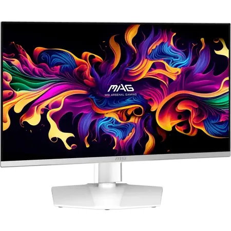 MSI 26.5'' MAG 272QPW QD-OLED X28 Flat 0.03ms FreeSync WQHD Beyaz Monitör
