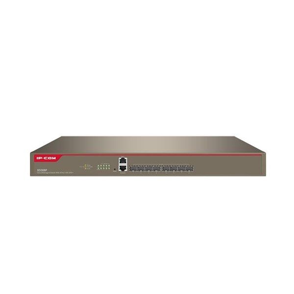 IP-COM X5308F 8port 10GbE SFP+ Bulut Yönetilebilir Switch