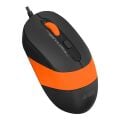 A4 TECH FM10 USB 1600dpi Optic Siyah/Turuncu Mouse