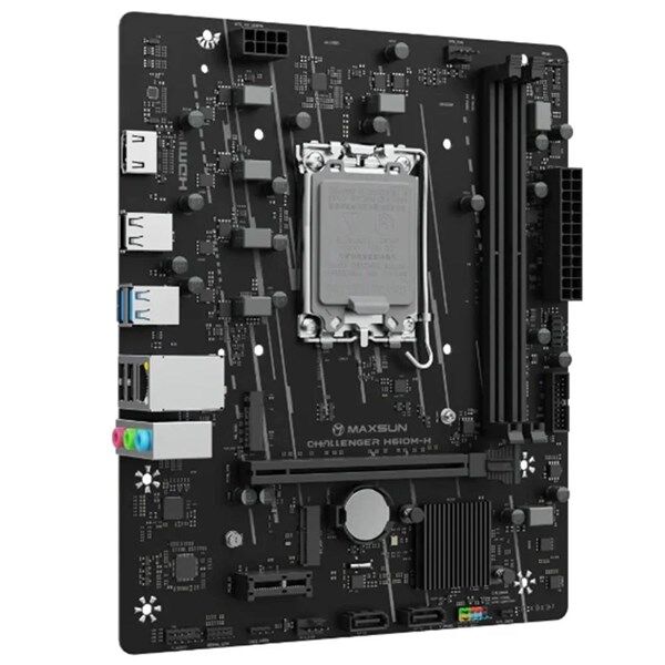 MAXSUN CHALLANGER H610M-H DDR4 HDMI PCIE 4.0 1700P MATX