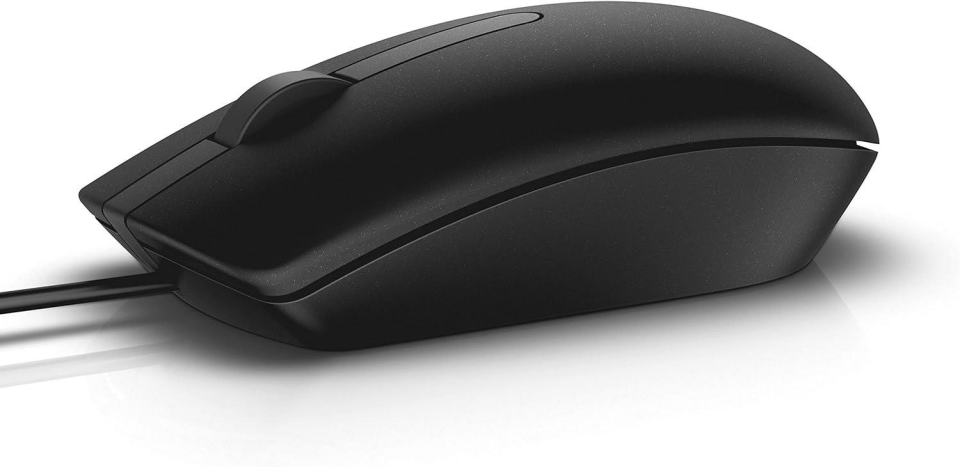 DELL MS116 Kablolu USB Sessiz Siyah Mouse