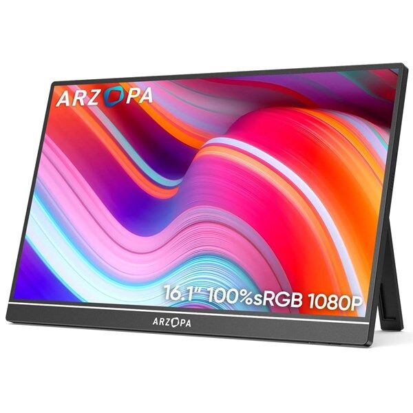 ARZOPA 16'' IPS Z1C 60Hz mHDMI-TYPE-C Grafik Tasarım Taşınabilir Monitör (1920 X 1080)