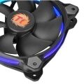 THERMALTAKE 120mm Riing 12 LED CL-F042-PL12SW-A 3pin Siyah KASA FANI