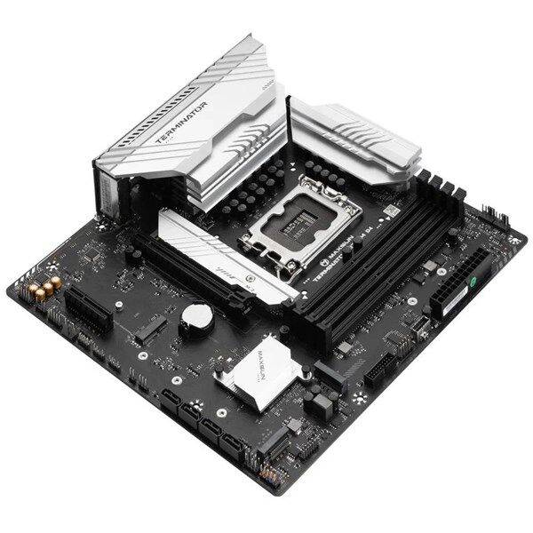 MAXSUN TERMINATOR B760M DDR4 HDMI-DP PCIE 4.0 1700P MATX