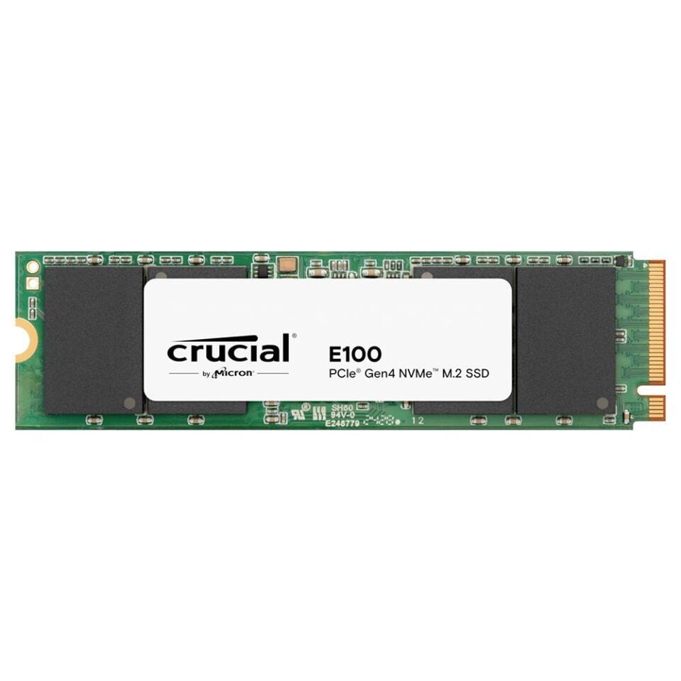 Crucial E100 1TB NVME M.2 SSD Disk CT1000E100SSD8-T Tray