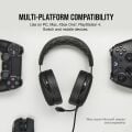 Corsaır Ca-9011213-Eu Hs60 Pro Surround 7.1 Harıcı Ses Kartlı Oyuncu Kulaklıgı Sıyah (Pc Ps4 Xbox One Nıntendo Swıtch Uyumlu)