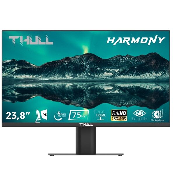 THULL 23.8'' IPS HARMONY TH-HMY238F 5MS 75Hz HDMI EV Ofis Tipi Monitör (1920 X 1080)