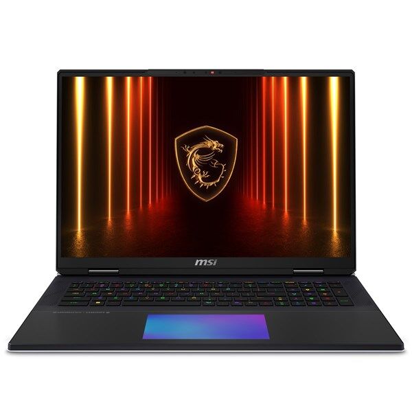 MSI 18'' UHD TITAN 18 Hx AI A2XWJG-620TR ULTRA 9 285Hx-64GB DDR5 RAM-24GB RTX5090-6TB NVME-W11 PRO 120HZ