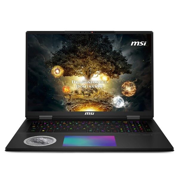MSI 18'' UHD TITAN 18 Hx DRAGON EDITION NORSE MYTH A2XWJG-272TR ULTRA 9 285HX-96GB DDR5 RAM-24GB RTX5090-6TB NVME-W11 PRO 120HZ