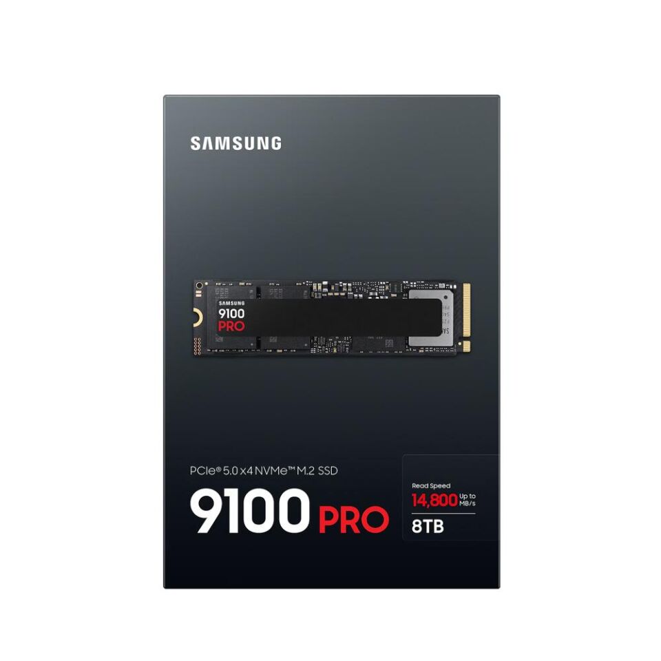 Samsung 8TB 9100 PRO M.2 NVME MZ-VAP84T0BW