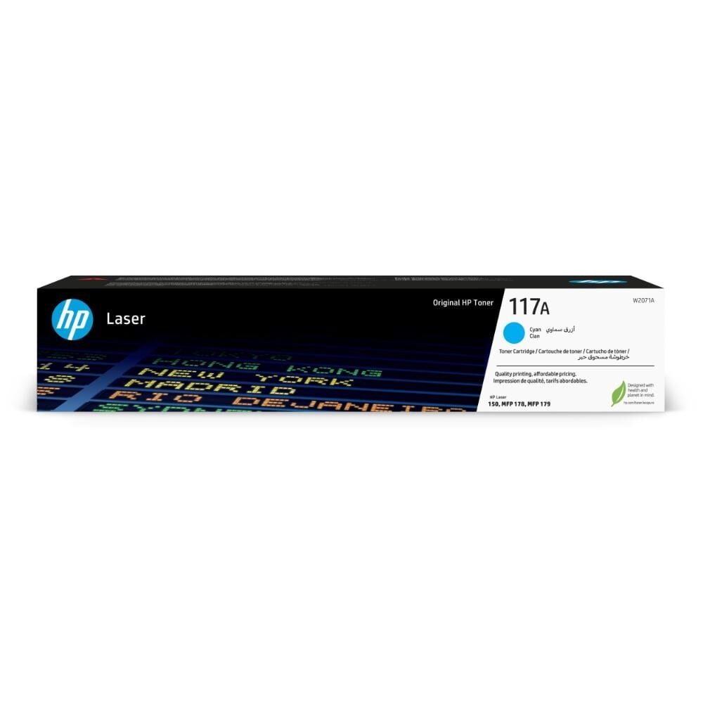 HP W2071A (117A) MAVI TONER 700 SAYFA