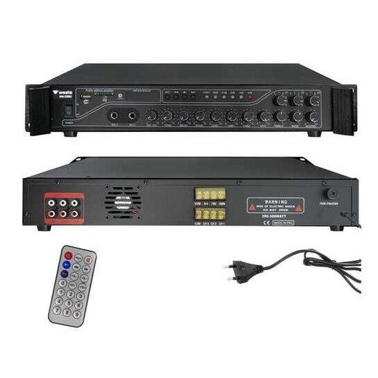 WESTA WM-2300U 3-bölgeli 150-300W Mixer Amfi