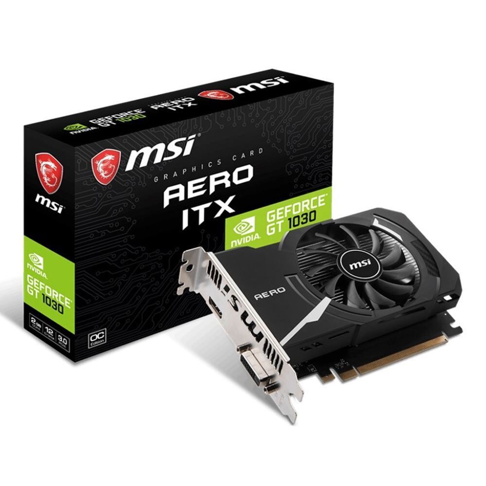 MSI GT 1030 AERO ITX 2GD4 OC 2G GDDR4 64B