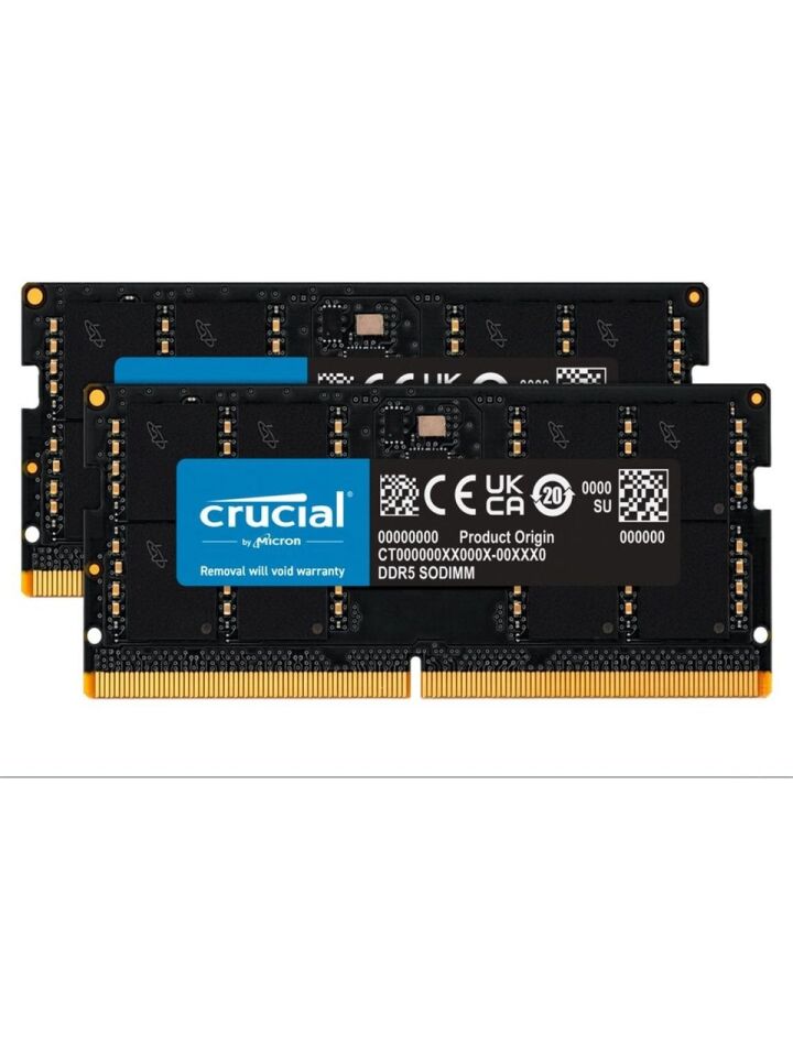 Crucial NTB 128GB (2x64GB) 5600MHz DDR5 CT2K64G56C46S5