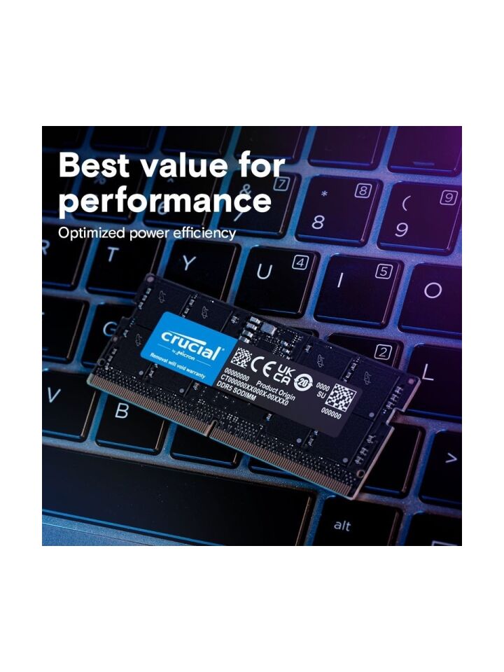 Crucial NTB 128GB (2x64GB) 5600MHz DDR5 CT2K64G56C46S5