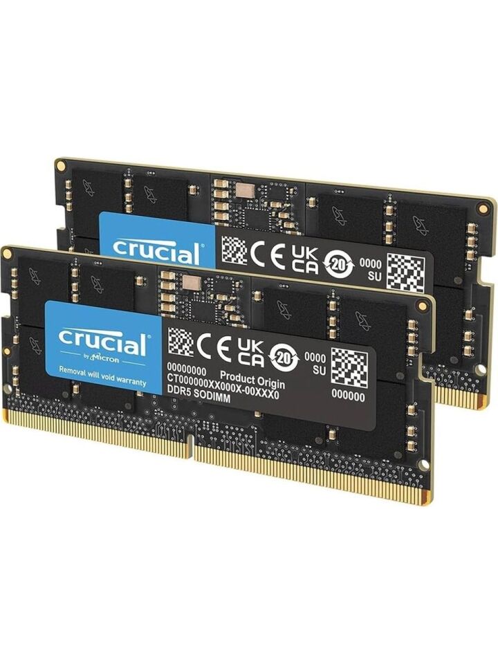 Crucial NTB 128GB (2x64GB) 5600MHz DDR5 CT2K64G56C46S5