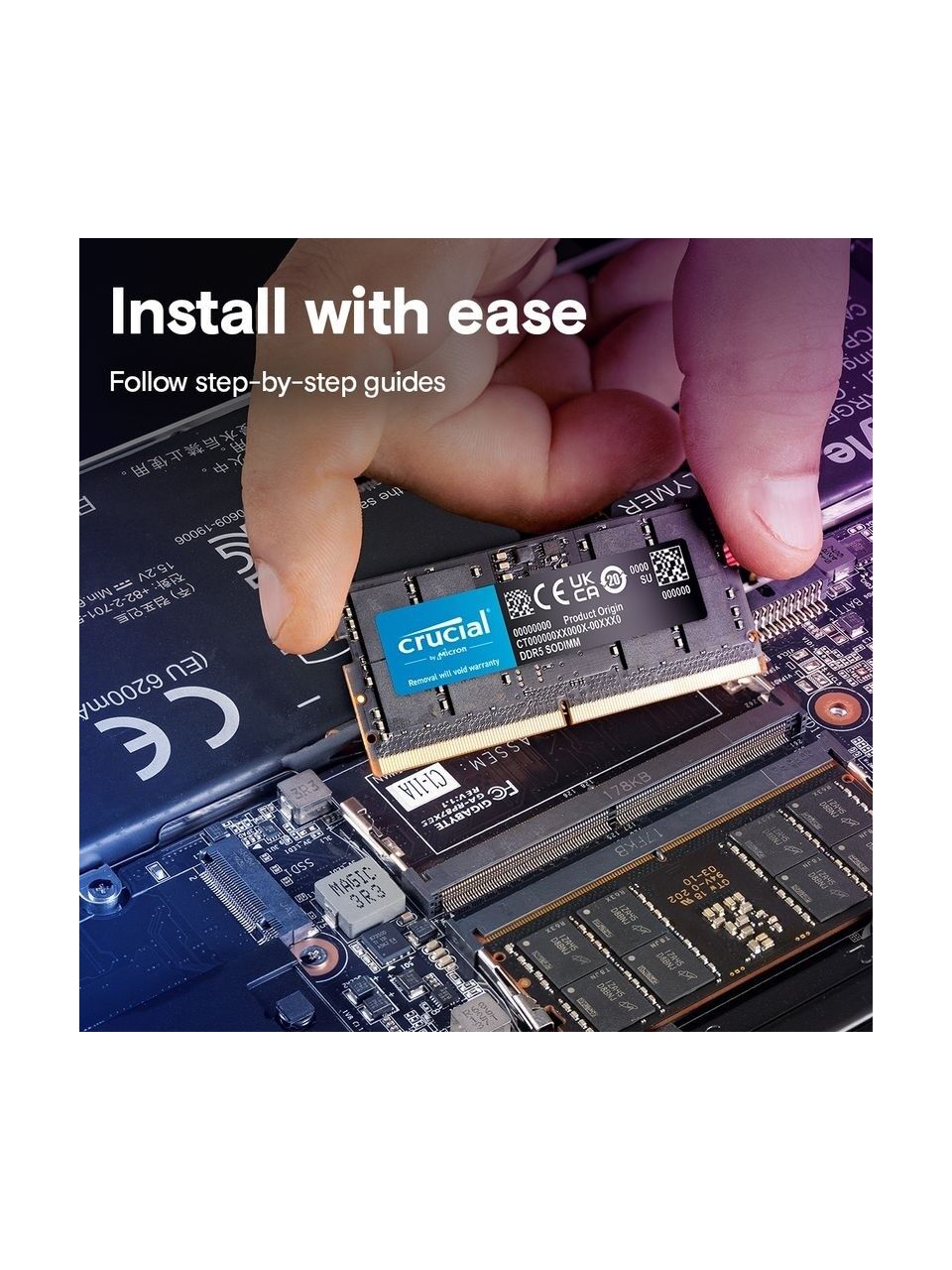 Crucial NTB 128GB (2x64GB) 5600MHz DDR5 CT2K64G56C46S5