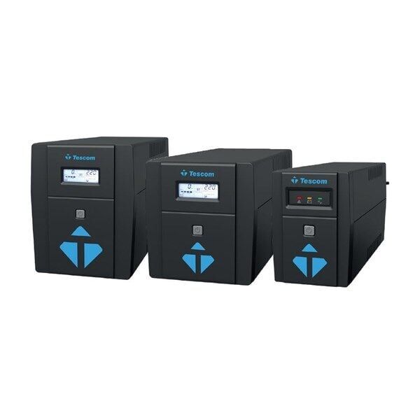 TESCOM 1500VA LEO+ LEO1500AP Modem Protect Lcd Ekran Line Interactive Ups