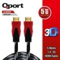 Qport Q-HDMI5 5m Hdmi Kablo