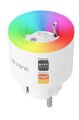 S-Link Swapp SL-03 16A Akım Korumalı Akıllı Priz RGB Işıklı 2.4 G Wifi TUYA Destekli