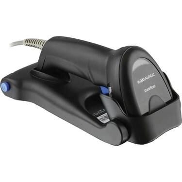 DATALOGIC El 1D Laser QuickScan QD2220-BKK1S USB El Tipi Barkod Okuyucu Ayaklı
