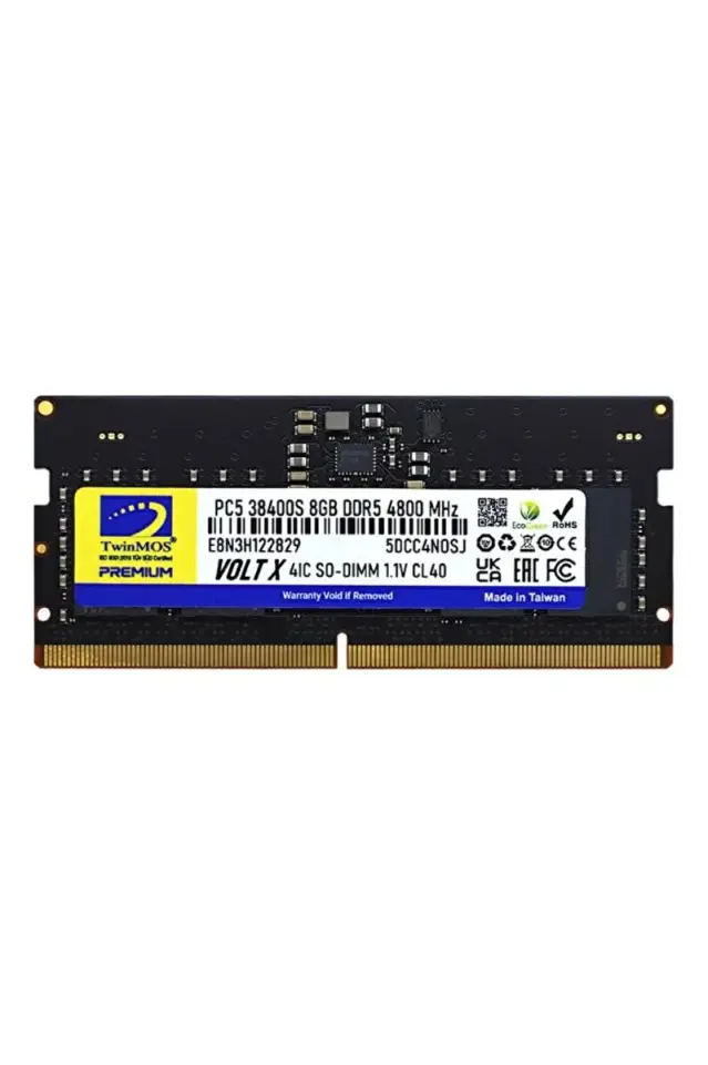 TwinMOS VOLTX NTB 8GB 4800Mhz DDR5 CL40 TMD58GB4800S40