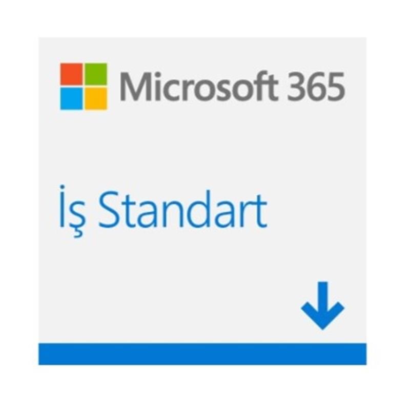 MICROSOFT 365 İş Standart Trk/Eng Elektronik Lisans 1yıl 32/64Bit KLQ-00212