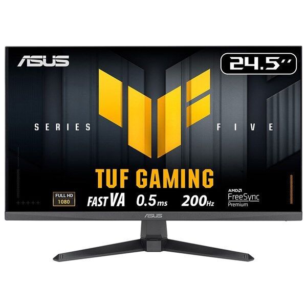 ASUS 24.5'' VA TUF GAMING VG257Q5A 0.5MS 200Hz HDMI-DP Gaming Monitör (1920 X 1080)