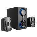 Mikado MD-221BT 2+1 40W Siyah Multimedya FM/BT/SD/USB Speaker Hoparlör
