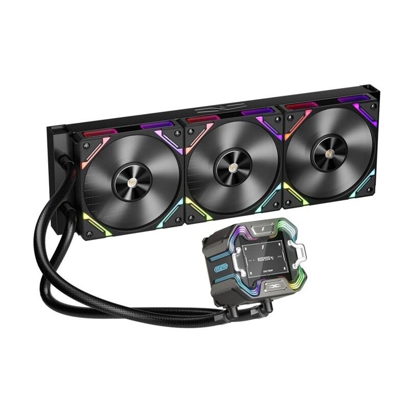 1ST PLAYER X STARSHIP 360MM SİYAH ARGB IPS 2.4'' DİJİTAL EKRANLI AM5,AM4 / LGA 1851,LGA1700 PREMIUM İŞLEMCİ SIVI SOĞUTUCU