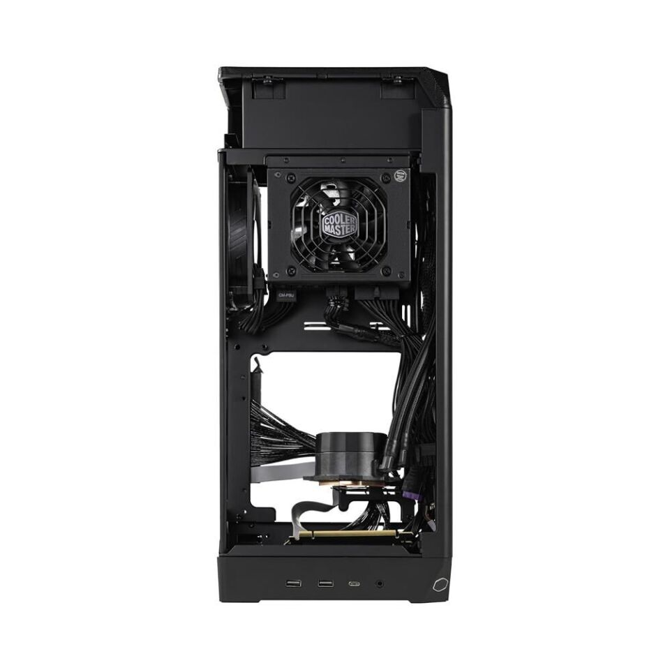 COOLERMASTER 850W 80+ GOLD NCORE 100 MAX NR100-MNNN85-SL0 Gaming mini ITX PC Kasası