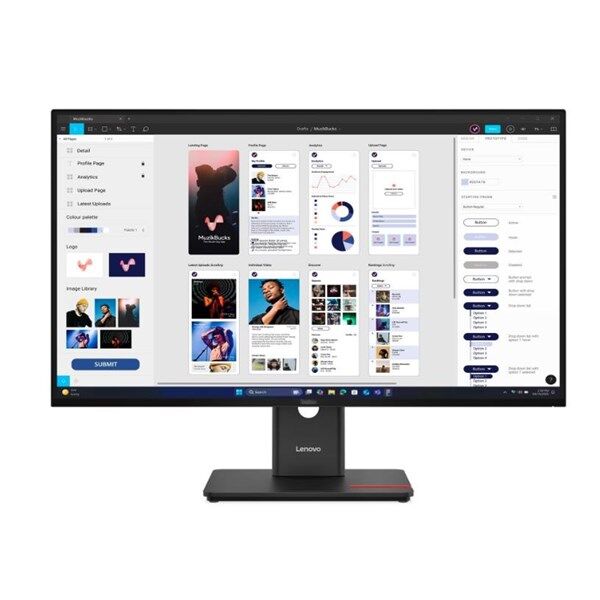 LENOVO 31.5'' IPS T32UD-40 64B0GAT1TK 4MS 60HZ HDMI-DP TYPEC RJ45 KURUMSAL MONİTÖR 3840X2160