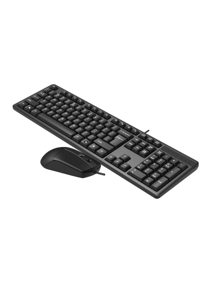 A4 Tech KR-3330S Q Klavye Mouse Set FN-MM Siyah