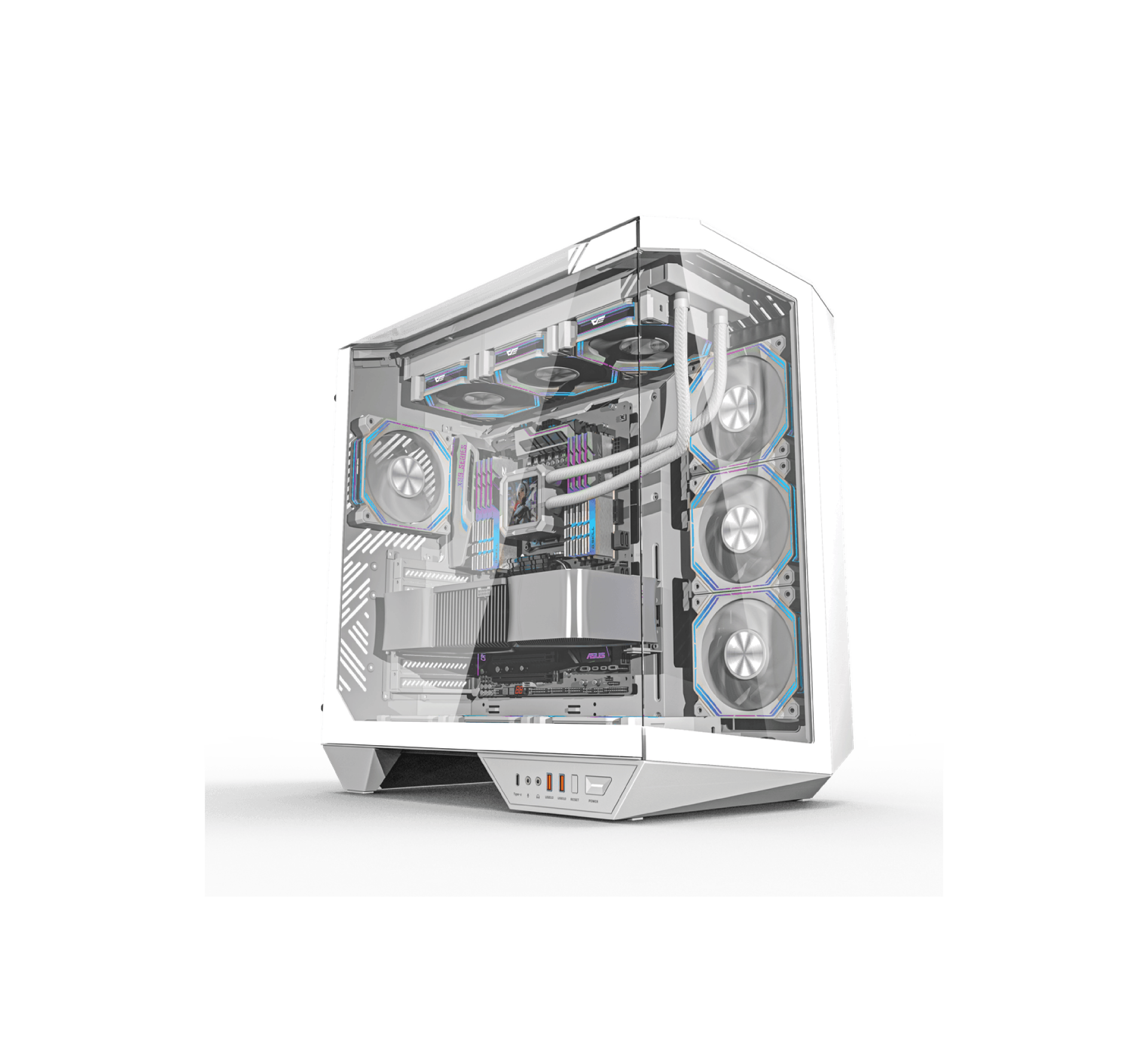 QUANTUM PROXİMA 850W 4x120mm ARGB Gaming PC Kasası