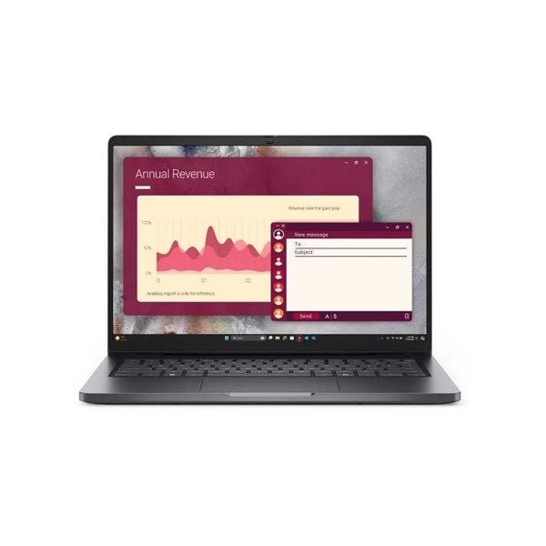 DELL 14'' PRO 14 PC14250_C7255321U ULTRA 7 255U-32GB DDR5 RAM-1TB NVME-FDOS