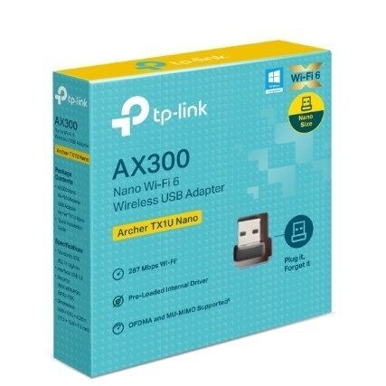 TP-LINK ARCHER TX1U NANO AX300 WİFİ6 KABLOSUZ USB ADAPTÖR