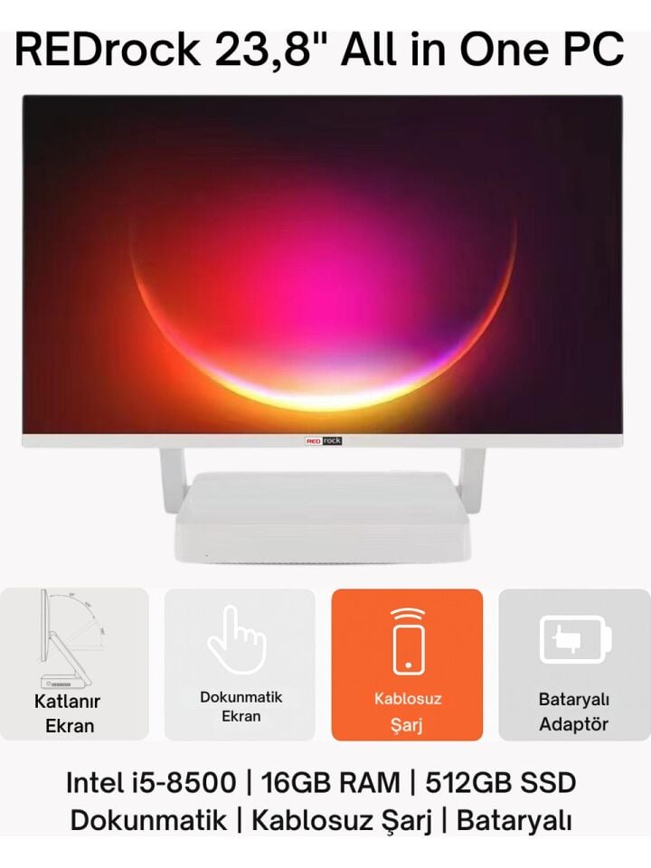 Redrock AIO FOLDLİNE FD513532R1N24P i5-13500H 32GB 1TB 27'' DOS - TOUCH