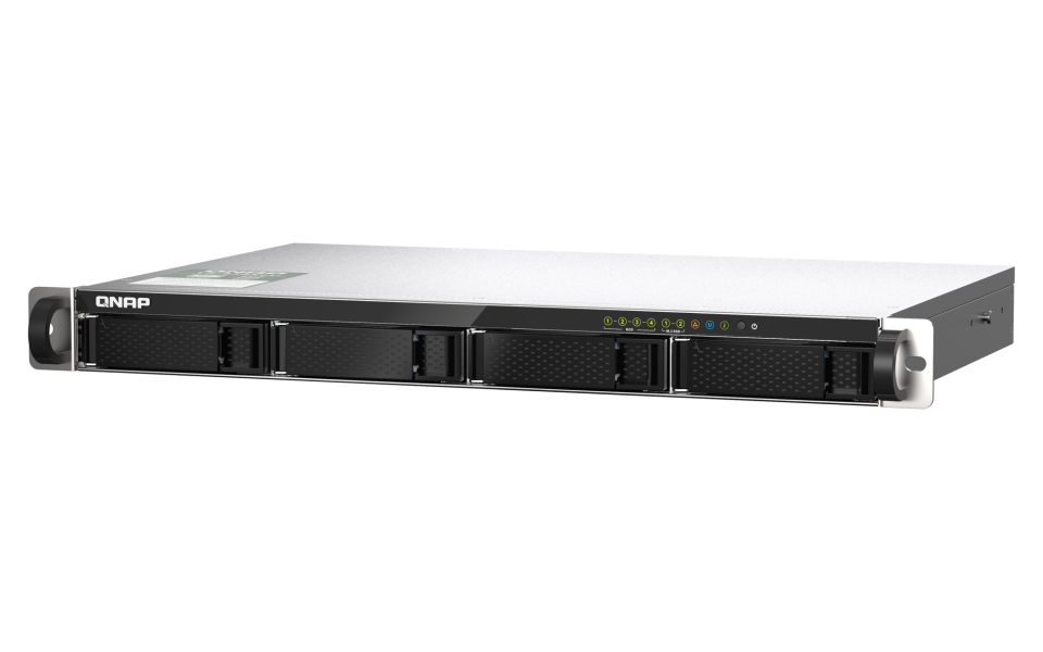 QNAP 4diskli Arm QC-4GB RAM-2-10GbE SFP+ Rack Nas Server TS-435XeU