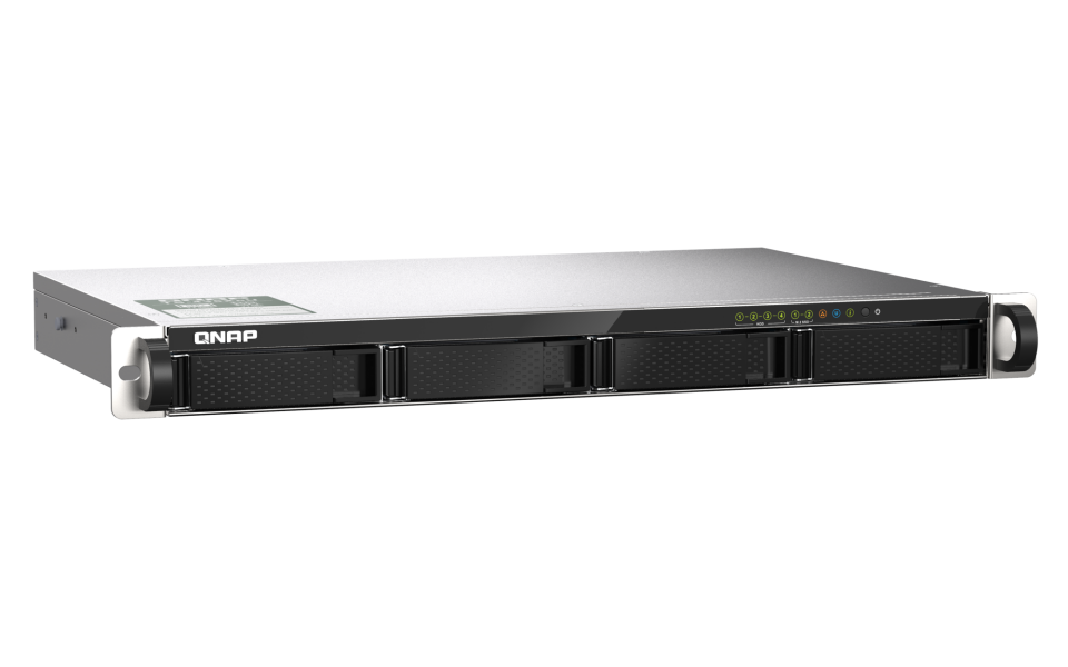 QNAP 4diskli Arm QC-4GB RAM-2-10GbE SFP+ Rack Nas Server TS-435XeU