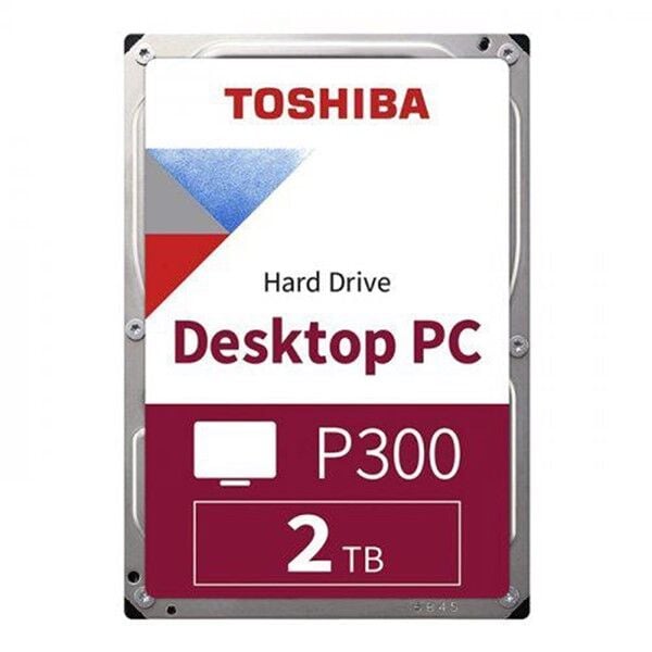 TOSHIBA 3.5'' 2TB P300 HDWD220UZSVA 7200 RPM 64MB SATA-3 PC Diski