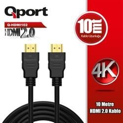 Qport Q-HDMI102 10m Hdmi Kablo