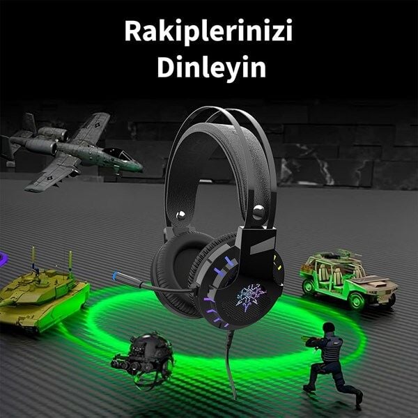 INCA 7.1 USB RGB Siyah Gaming Kulaklık IGK-X10