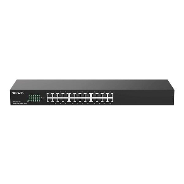 TENDA 24port Gigabit Yönetilemez Switch TEG1024G