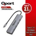 Qport Q-TUC06 Type-C to 4 Port Type-C Çoklayıcı