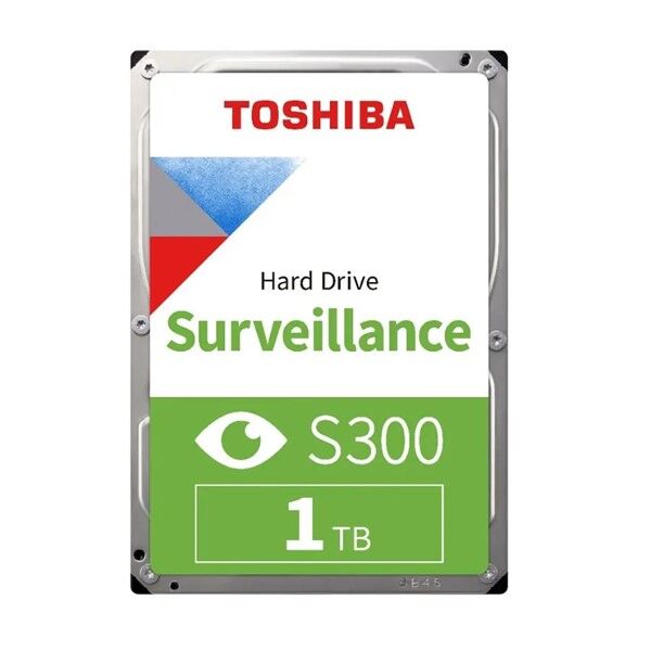 TOSHIBA 3.5'' 1TB S300 HDWV110UZSVA 5700 RPM 128MB SATA-3 Güvenlik Diski