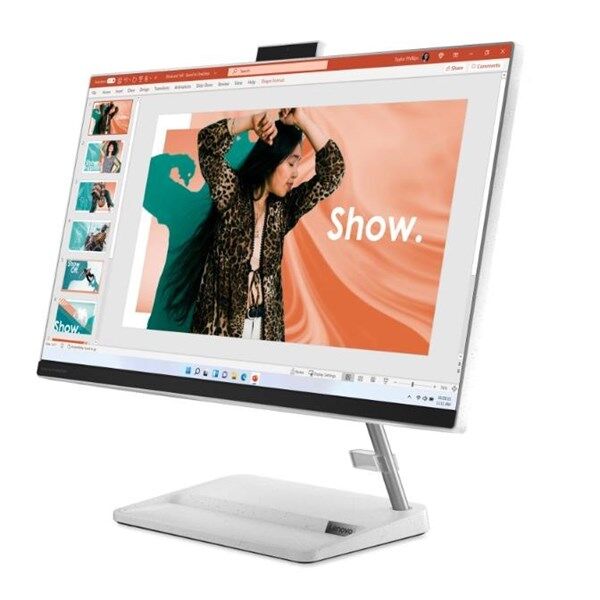 LENOVO 23.8'' IDEACENTRE F0GH010QTR CORE i5 12450H 32GB RAM- 2TB NVME O/B UHD W11H