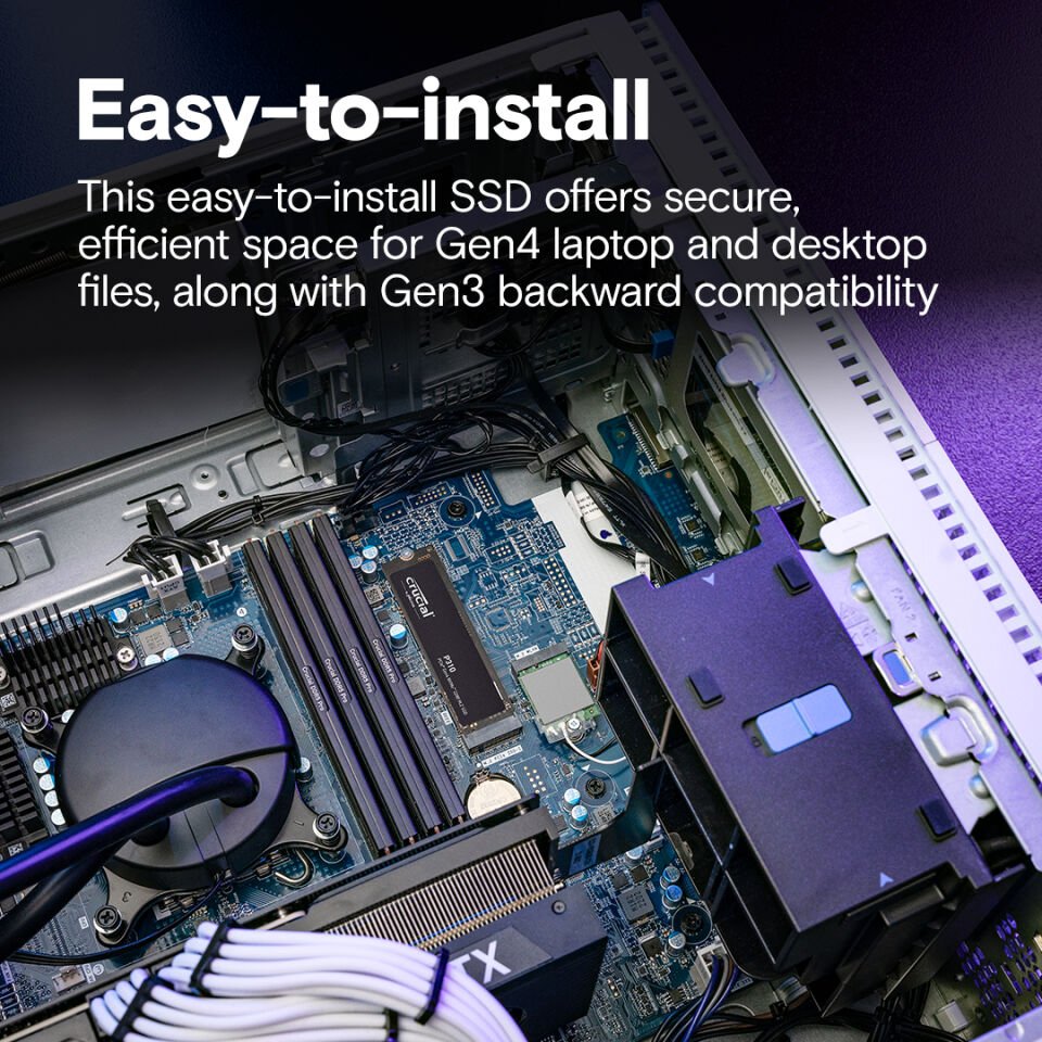 Crucial P3 1TB SSD m.2 NVMe PCIe CT1000P3SSD8